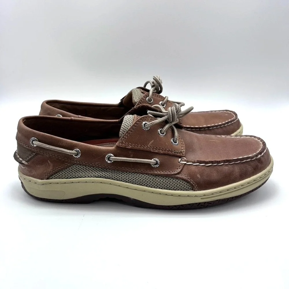 Sperry Top-Sider Billfish 3-Eye Men's Boat Shoe Color Dark Tan US‎ 11.5